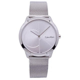 Calvin Klein Minimal Silver Dial Silver Mesh Bracelet Watch for Men - K3M2112Z Buy Now By Calvin Klein