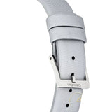 Calvin Klein Chic Silver Dial White Leather Strap Watch for Women - K7N23UP8 Buy Now By Calvin Klein