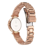 Guess Park Ave White Dial Rose Gold Steel Strap Watch for Women - W0767L3 Buy Now By Guess