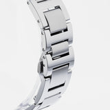 Cartier Ballon Bleu De Cartier Silver Dial Silver Steel Strap Watch for Men - WSBB0049 Buy Now By Cartier