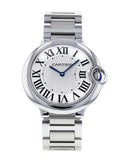 Cartier Ballon Bleu De Cartier Silver Dial Silver Steel Strap Watch for Women - W69011Z4 Buy Now By Cartier