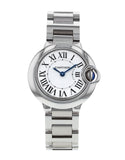 Cartier Ballon Bleu De Cartier White Dial Silver Steel Strap Watch for Women - W69010Z4 Buy Now By Cartier