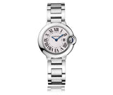 Cartier Ballon Bleu De Cartier White Dial Silver Steel Strap Watch for Women - W69010Z4 Buy Now By Cartier