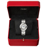 Cartier Ballon Bleu De Cartier White Dial Silver Steel Strap Watch for Women - W69010Z4 Buy Now By Cartier