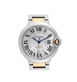 Cartier Ballon Bleu Silver Dial Two Tone Steel Strap Watch for Unisex Watch - W69008Z3 Buy Now By Cartier