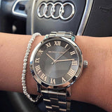 Michael Kors Norie Grey Dial Silver Stainless Steel Strap Watch for Women - MK3559 Buy Now By Michael Kors