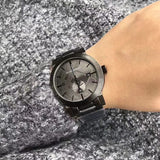 Burberry The City Black Dial Black Steel Strap Watch for Men - BU9902 Buy Now By Burberry