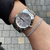 Michael Kors Layton Silver Dial Silver Steel Strap Watch for Women - MK5958 Buy Now By Michael Kors