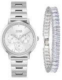 Hugo Boss Prima Silver Dial Silver Steel Strap Watch for Women - 1502570 Buy Now By Hugo Boss