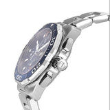 Tag Heuer Aquaracer Calibre 16 43mm Blue Dial Silver Steel Strap Watch for Men - CAY211B.BA0927 Buy Now By Tag Heuer