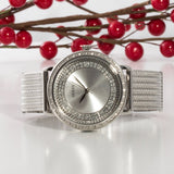 Guess Quartz Silver Dial Willow Stainless Steel Mesh Bracelet Watch For Women - W0836L2 Buy Now By Guess