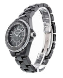 Chanel J12 Quartz Ceramic Black Dial Black Steel Strap Watch for Women - J12 H0682 Buy Now By Chanel