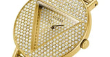 Guess Iconic Diamonds Gold Dial Gold Mesh Bracelet Watch For Women - GW0477L2 Buy Now By Guess