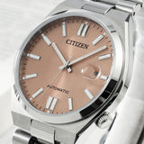 Citizen x Pantone Automatic Warm Sand Dial Silver Steel Strap Watch For Men - NJ0158-89Y Buy Now By Citizen