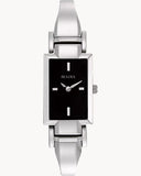 Bulova Classic Collection Black Dial Silver Steel Strap Watch for Women - 96L138 Buy Now By Bulova