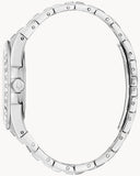 Bulova Phantom Baguette Crystal Blue Dial Silver Steel Strap Watch for Men - 96A254 Buy Now By Bulova