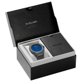 D1 Milano Ultra Thin Blue Dial Gray Steel Strap Watch for Men - D1-UTBJ12 Authentic Buy Shop Now