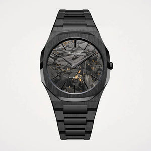 D1 Milano Ultra Thin Two Tone Black Steel Strap Watch for Men - D1-UTBJ31 Authentic Buy Shop Now
