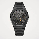 D1 Milano Ultra Thin Two Tone Black Steel Strap Watch for Men - D1-UTBJ31 Authentic Buy Shop Now