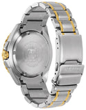 Citizen Eco Drive Promaster Diver Black Dial Two Tone Steel Strap Watch For Men - BN0194-57E Buy Now By Citizen