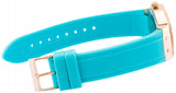 Guess Jet Setter White Dial Turquoise Silicone Strap Watch For Women - W0564L3 Buy Now By Guess