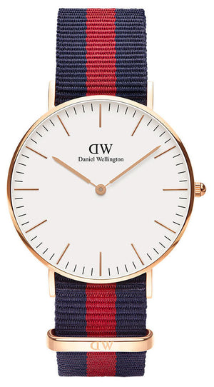 Daniel Wellington Classic Oxford White Dial Two Tone NATO Strap Watch For Women - DW00100029 Buy Now By Daniel Wellington