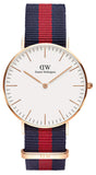 Daniel Wellington Classic Oxford White Dial Two Tone NATO Strap Watch For Women - DW00100029 Buy Now By Daniel Wellington
