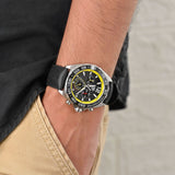 Tag Heuer Formula 1 Chronograph Black Dial Black Rubber Strap Watch for Men - CAZ101AC.FT8024 Buy Now By Tag Heuer