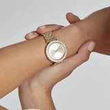 Michael Kors Darci Analog Gold Dial Gold Steel Strap Watch For Women - MK4513 Buy Now By Michael Kors