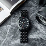 Michael Kors Cunningham Chronograph Black Dial Black Steel Strap Watch For Men - MK8965 Buy Now By Michael Kors