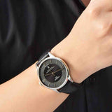 Tissot Chemin Des Tourelles Powermatic 80 Black Dial Black Leather Strap Watch For Men - T099.407.16.058.00 Buy Now By Tissot