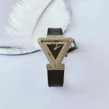 Guess Fame Quartz Black Dial Black Leather Strap Watch For Women - GW0504L5 Buy Now By Guess