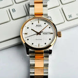 Mido Multifort Automatic Silver Dial Two Tone Steel Strap Watch For Men - M005.430.22.031.80 Buy Now By Mido