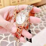 Guess Cosmo Diamonds Silver Dial Rose Gold Steel Strap Watch For Women - GW0033L3 Buy Now By Guess