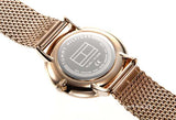 Tommy Hilfiger Brooklyn Grey Dial Gold Mesh Bracelet Watch for Men - 1791506 Buy Now By Tommy Hilfiger