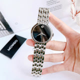 Movado Classic Quartz Black Dial Silver Steel Strap Watch for Men - 0606337 Buy Now By Movado