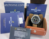 Breitling Avenger Automatic GMT 45 Black Dial Brown Nylon Strap Watch for Men - V32395101B1X1 Buy Now By Breitling