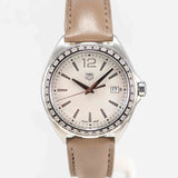 Tag Heuer Formula 1 Quartz Mother of Pearl Dial Brown Leather Strap Watch for Women - WBJ131A.FC8255 Buy Now By Tag Heuer