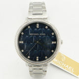 Michael Kors Pyper Blue Dial Silver Steel Strap Watch For Women - MK4671 Buy Now By Michael Kors