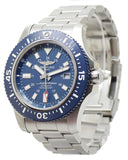 Breitling Superocean 44mm Special Blue Dial Silver Steel Strap Watch for Men - Y17393161C1A1 Buy Now By Breitling