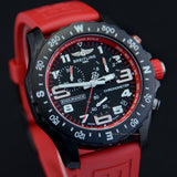 Breitling Endurance Pro Black Dial Red Rubber Strap Watch for Men - X82310D91B1S1 Buy Now By Breitling