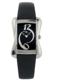 Maurice Lacroix Divina Black Dial with Diamonds Black Leather Strap Watch for Women - DV5012-SD531-120 Buy Now By Maurice Lacroix