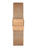 Daniel Wellington Classic Petite Melrose White Dial Rose Gold Mesh Bracelet Watch For Women - DW00100163 Buy Now By Daniel Wellington