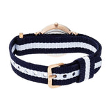 Daniel Wellington Classic Glasgow White Dial Two Tone NATO Strap Watch for Men - DW00100004 Buy Now By Daniel Wellington