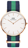 Daniel Wellington Classic Warwick White Dial Two Tone Nylon Strap Watch for Men - DW00100005 Buy Now By Daniel Wellington
