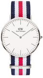 Daniel Wellington Classic Canterbury White Dial Two Tone Nylon Strap Watch For Men - DW00100016 Buy Now By Daniel Wellington