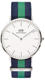 Daniel Wellington Classic Warwick White Dial Two Tone Nylon Strap Watch for Men - DW00100019 Buy Now By Daniel Wellington