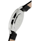 Daniel Wellington Classic Sheffield White Dial Black Leather Strap Watch For Men - DW00100020 Buy Now By Daniel Wellington