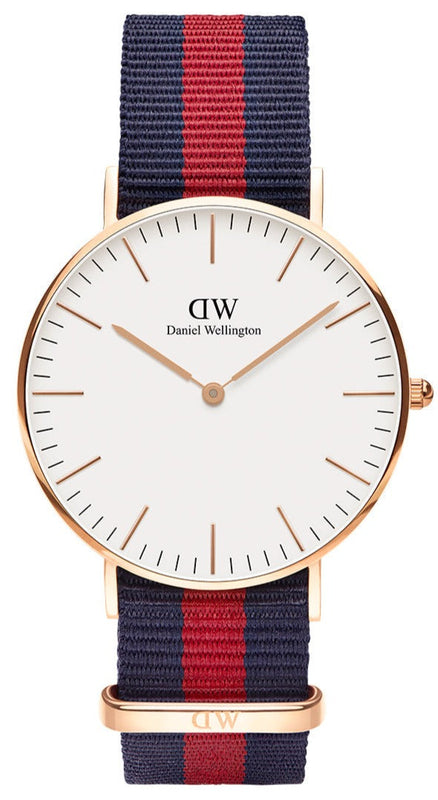 Daniel Wellington Classic Oxford White Dial Two Tone NATO Strap Watch For Women - DW00100029 Buy Now By Daniel Wellington