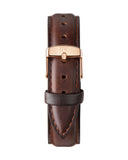 Daniel Wellington Classic Bristol White Dial Brown Leather Strap Watch For Women - DW00100039 Buy Now By Daniel Wellington